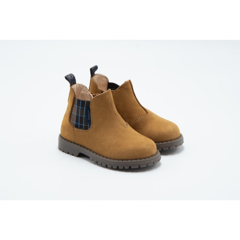 WALKEY SCARPONCINO CHELSEA CON ZIP INTERNA NOCCIOLA SCOZZESE