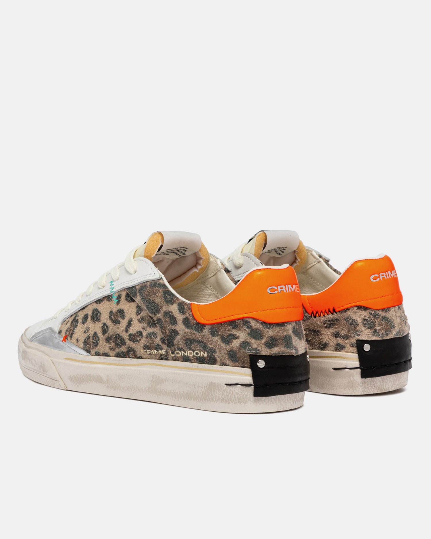 CRIME LONDON SNEAKER DISTRESSED 29072PP8.68