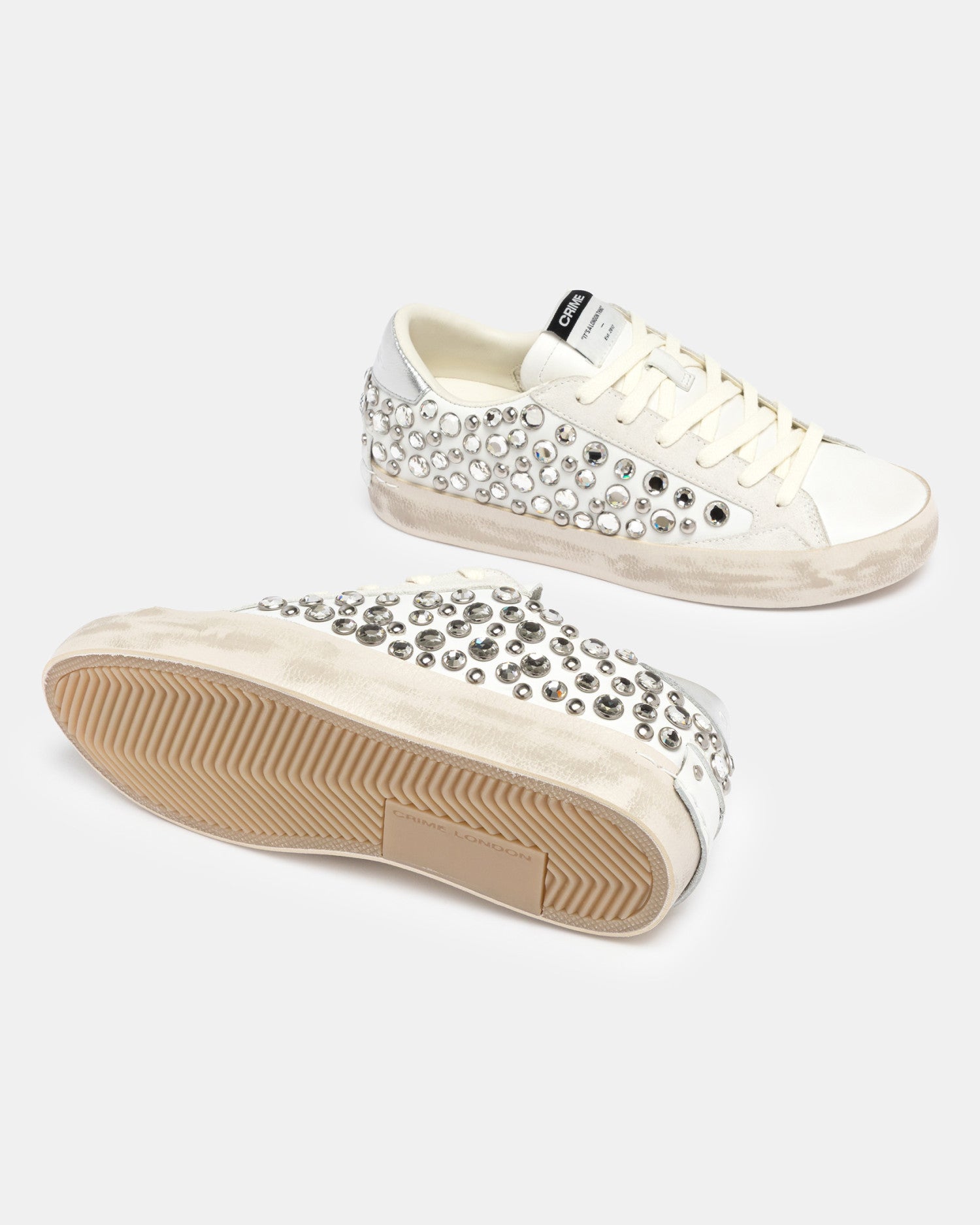 CRIME LONDON SNEAKER DISTRESSED 29010PP8.10