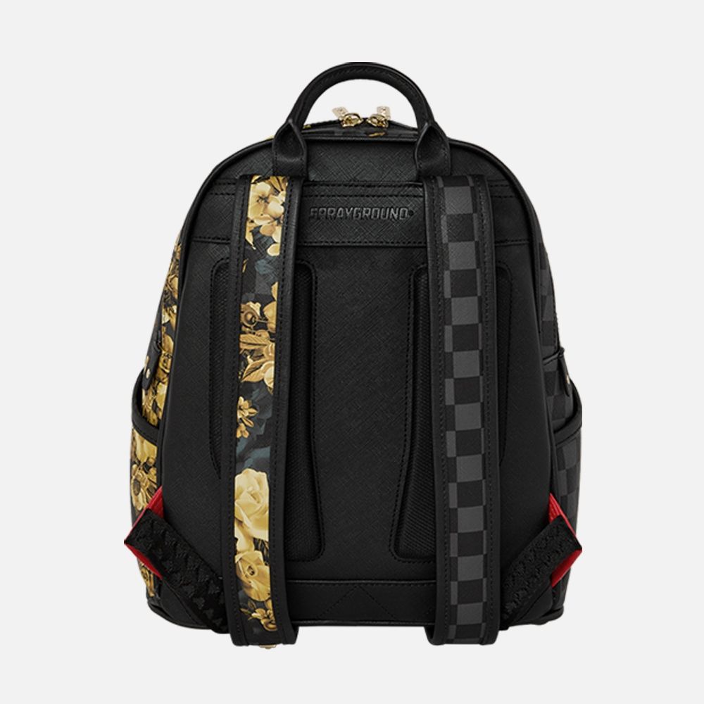 Sprayground ZAINO GOLD FLORAL REMIX SAVAGE BACKPACK
