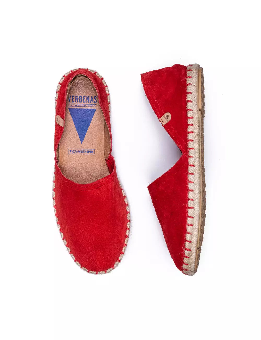 VERBENAS ESPADRILLAS CARMEN SERRAJE ROSSO