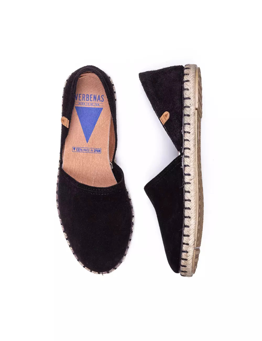 VERBENAS ESPADRILLAS CARMEN SERRAJE NERO