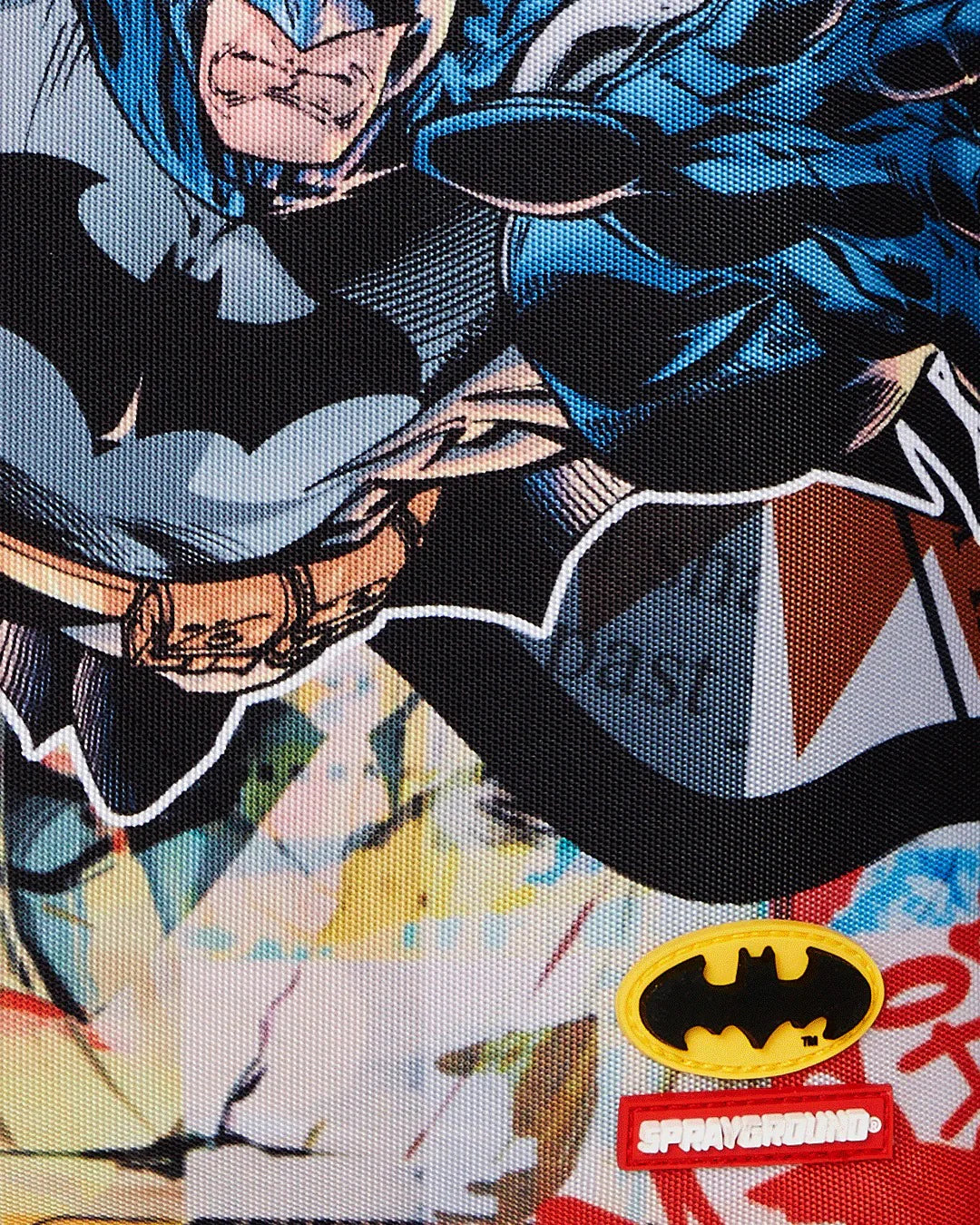 Sprayground ZAINO DC BATMAN COLLAGE SHARK DLXR BACKPACK