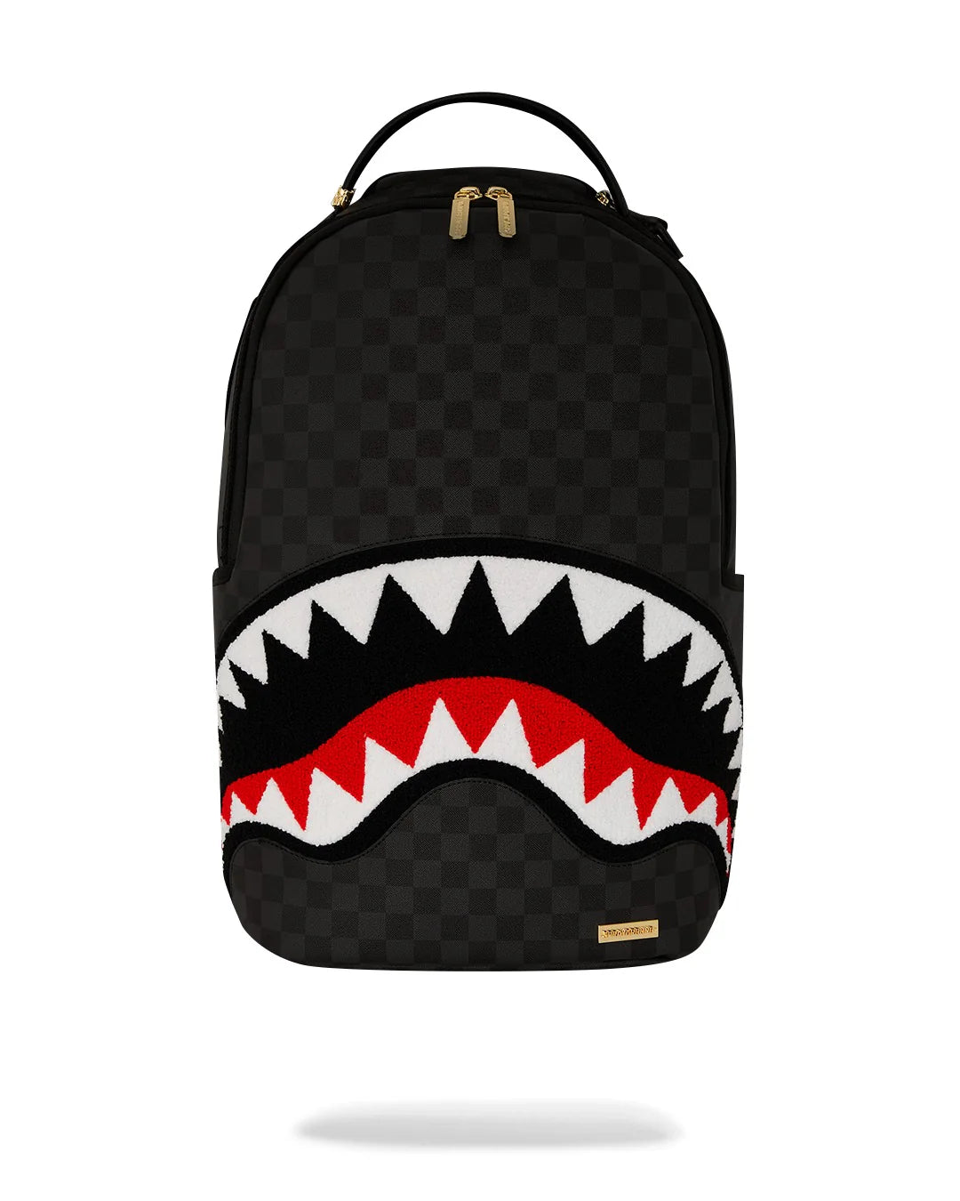 Sprayground ZAINO BLACK CHENILLE SIP DLXSV BACKPACK