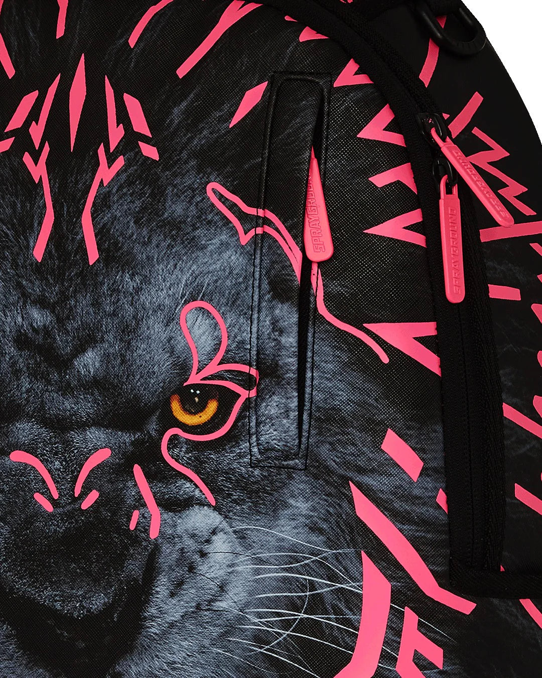 Sprayground ZAINO AI LION NEON PINK BACKPACK