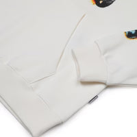 SPRAYGROUND FELPA CAPPUCCIO OXIDIZED SHARK HOODIE IVO BIANCO PANNA