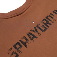 SPRAYGROUND FELPA GIRO COLLO SHARK STAMP CREWNECK