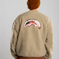 SPRAYGROUND FELPA CAMO TEDDY CREWNECK