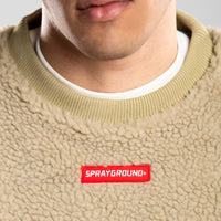 SPRAYGROUND FELPA CAMO TEDDY CREWNECK