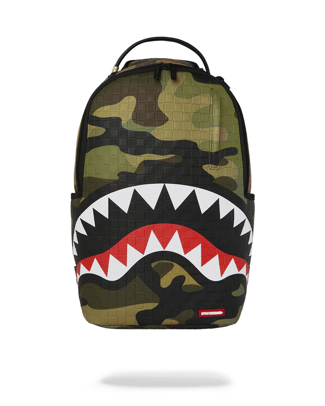 Sprayground ZAINO WOODLAND CAMO CHECK BACKPACK