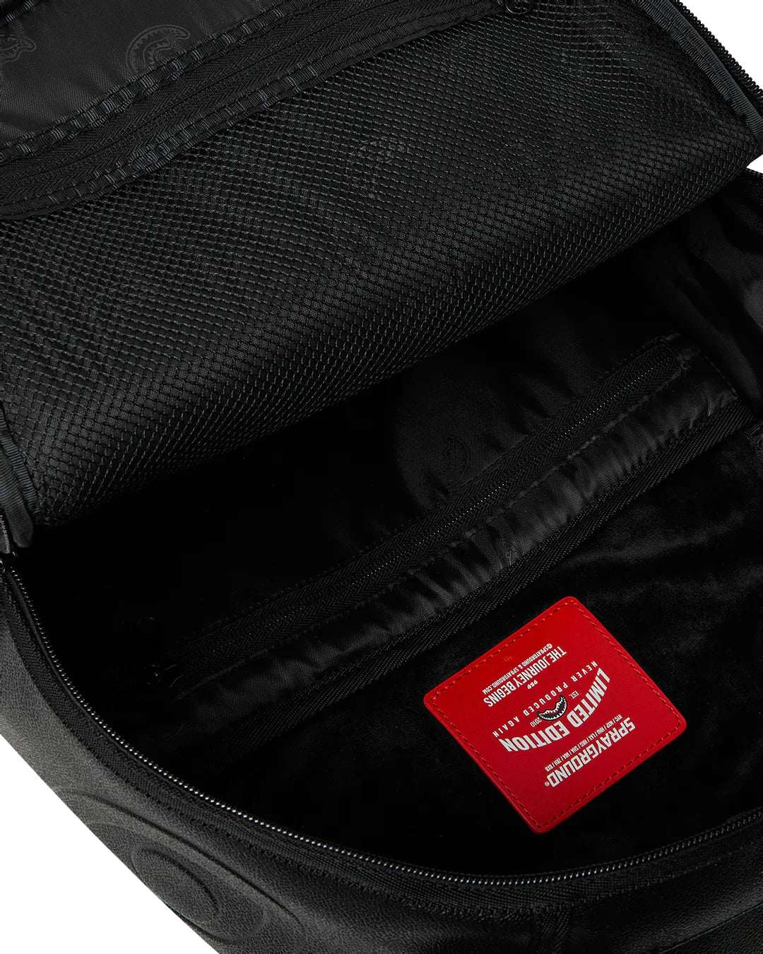 Sprayground ZAINO GOLD BRICK LOGO DLXSV BACKPACK