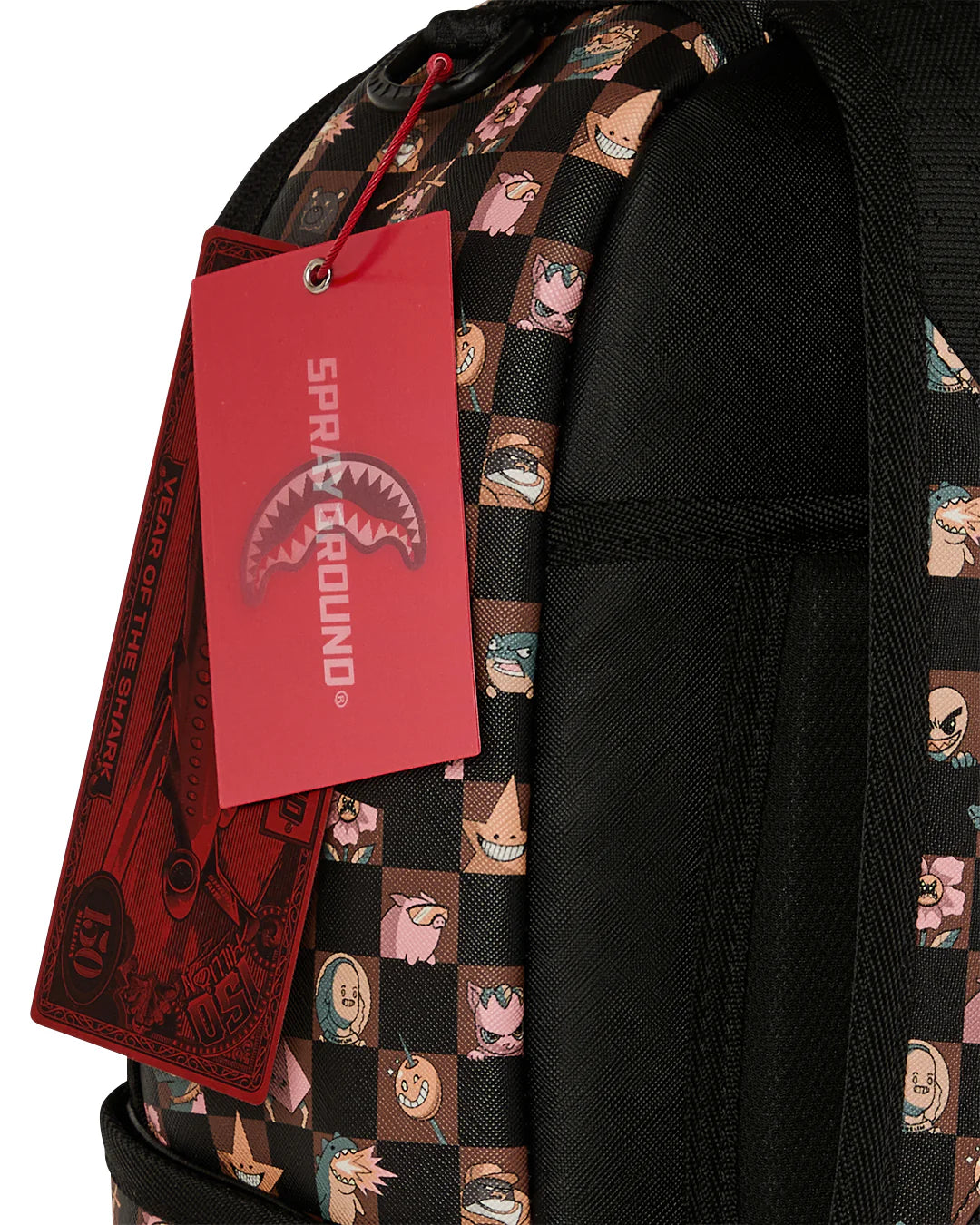 Sprayground ZAINO PEEKING CHARACTERS REMIX DLXSV BACKPACK