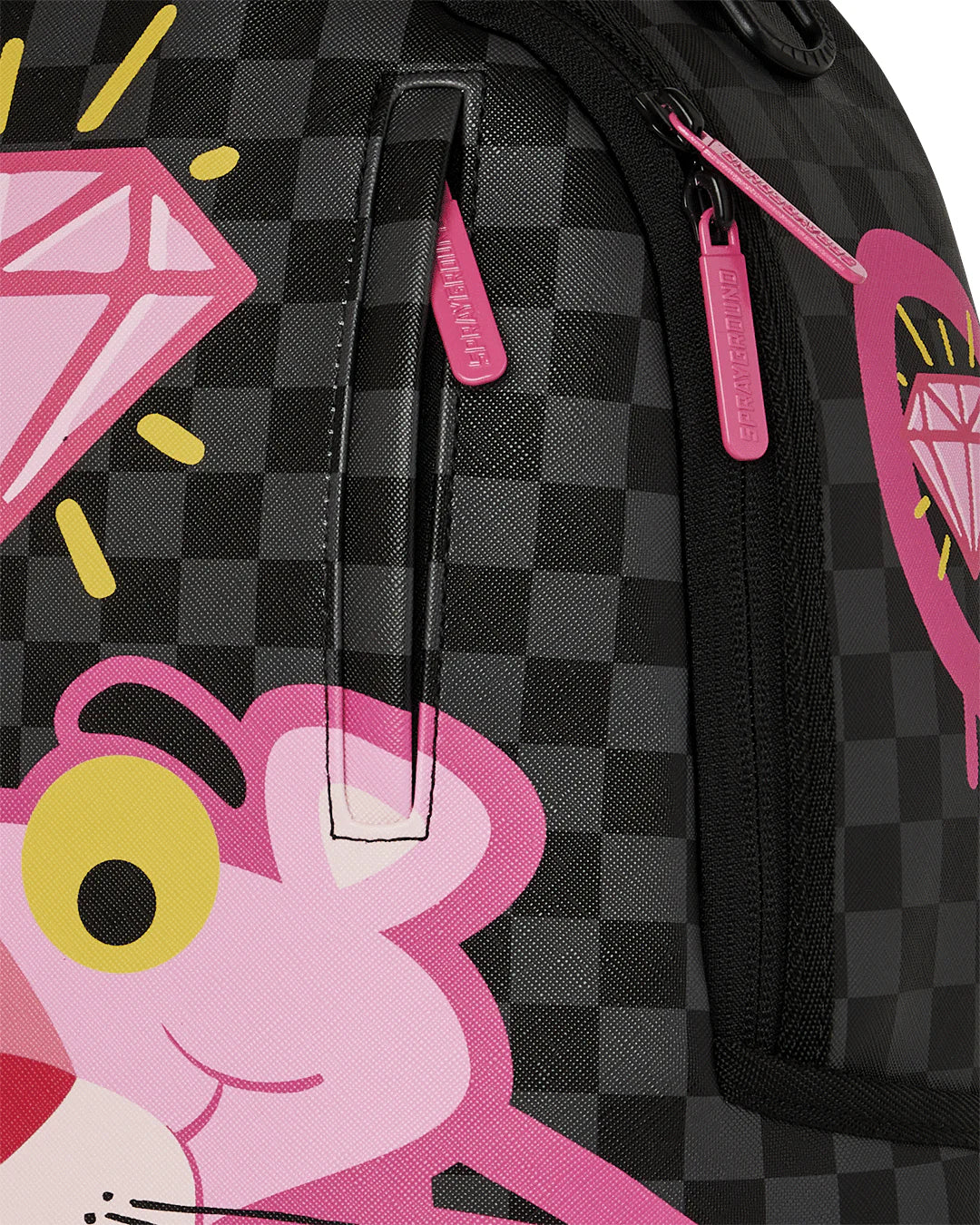 Sprayground ZAINO PINK PANTHER DRIPPY DIAMONDS DLXSV BACKPACK