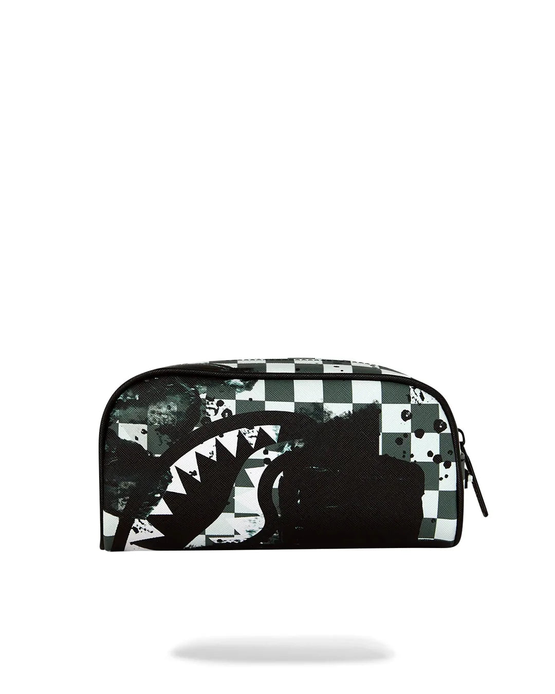 SPRAYGROUND ASTUCCIO PAINTED OVER CHECK POUCH