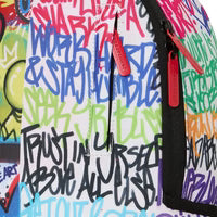 Sprayground ZAINO SPRAY POETRY SPLIT MINI BACKPACK