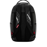 Sprayground ZAINO CENTER RIP REVEALING GRAY CHECK BACKPACK