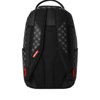 Sprayground ZAINO SHARKS IN PARIS WTF BUBBLY BLACK CHECK BACKPAC