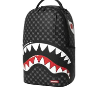 Sprayground ZAINO SHARKS IN PARIS WTF BUBBLY BLACK CHECK BACKPACK