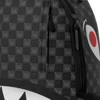 Sprayground ZAINO SHARKS IN PARIS WTF BUBBLY BLACK CHECK BACKPACK