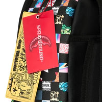 Sprayground ZAINO CRAZY CHECK BACKPACK