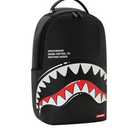 Sprayground ZAINO SHARK CENTRAL BUBBLY BLACK BACKPACK