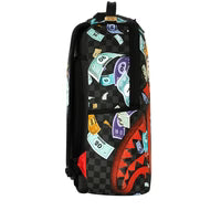 Sprayground ZAINO MONOPOLY GO SHARKMOUTH STENCIL BACKPACK