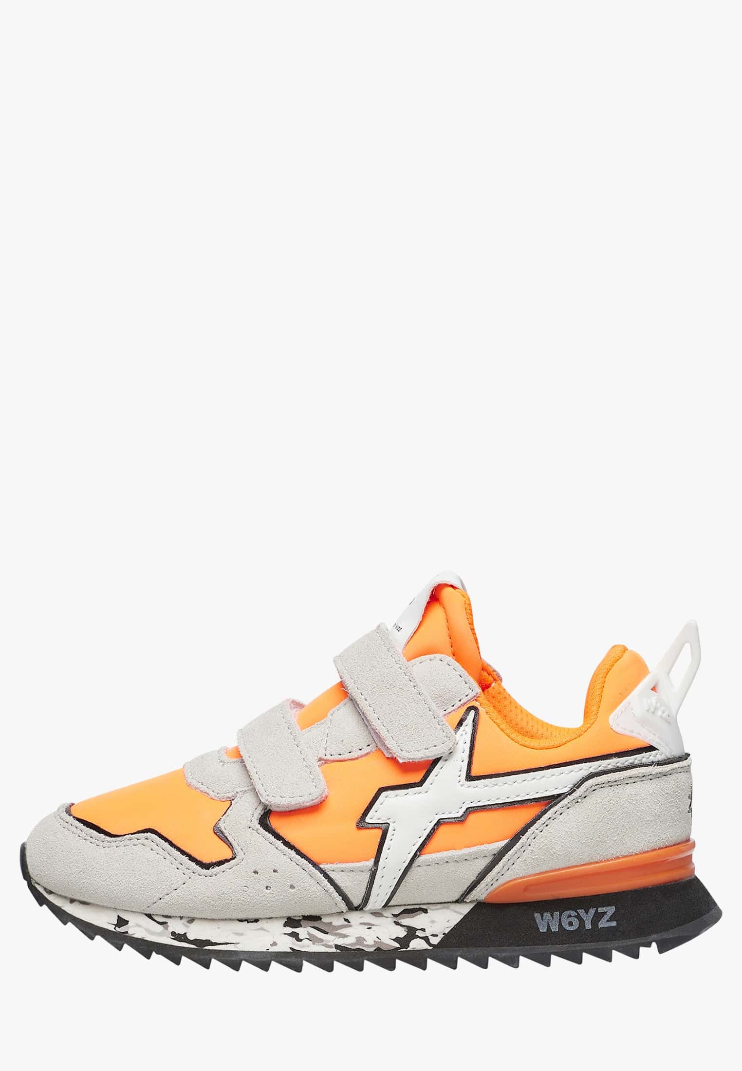 W6YZ K JET VELCRO GRIGIO ARANCIO FLUO