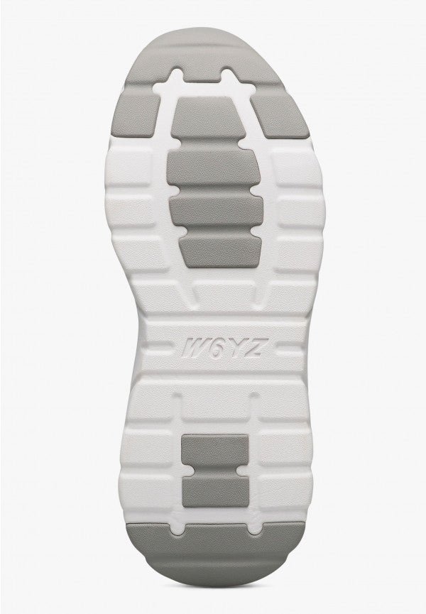 W6YZ MIA W CALF/PEARLLESCENT WHITE SILVER