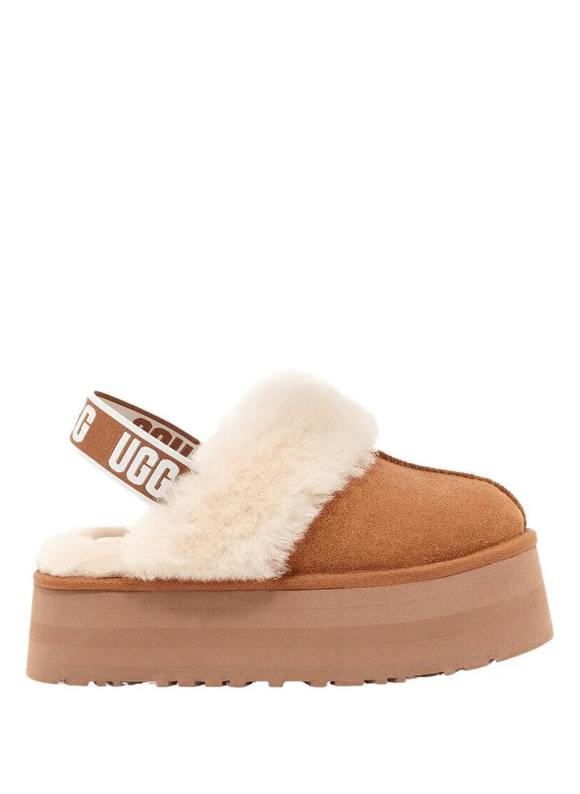 UGG FUNKETTE PLATFORM CHESTNUT
