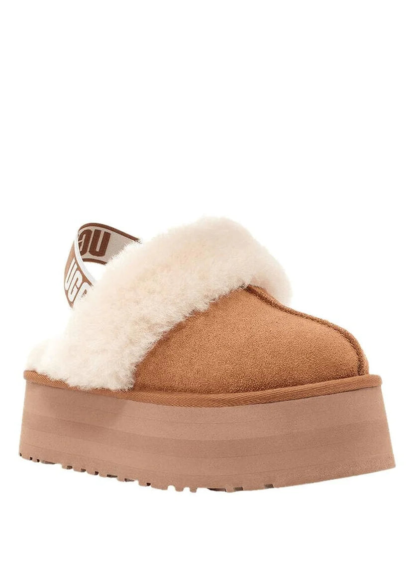 UGG FUNKETTE PLATFORM CHESTNUT