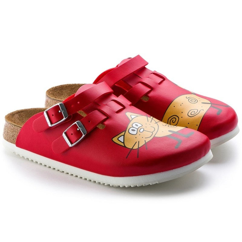 BIRKENSTOCK KAY CAT RED