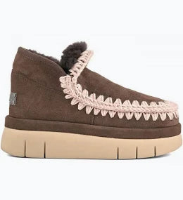 MOU ESKIMO BOUNCE WELT SNEAKER SUEDE MOCHA