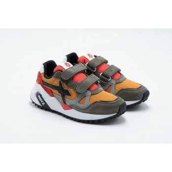 W6YZ K WOLF VELCRO ZUCCA MILITARE ROSSO