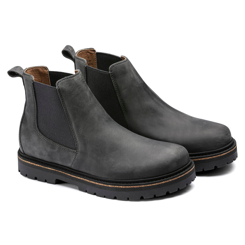 Think! Stone Stivaletto Uomo | Tomaia In Pelle Conciata Senza Cromo | Vera Pelle Con Inserti Intercambiabili