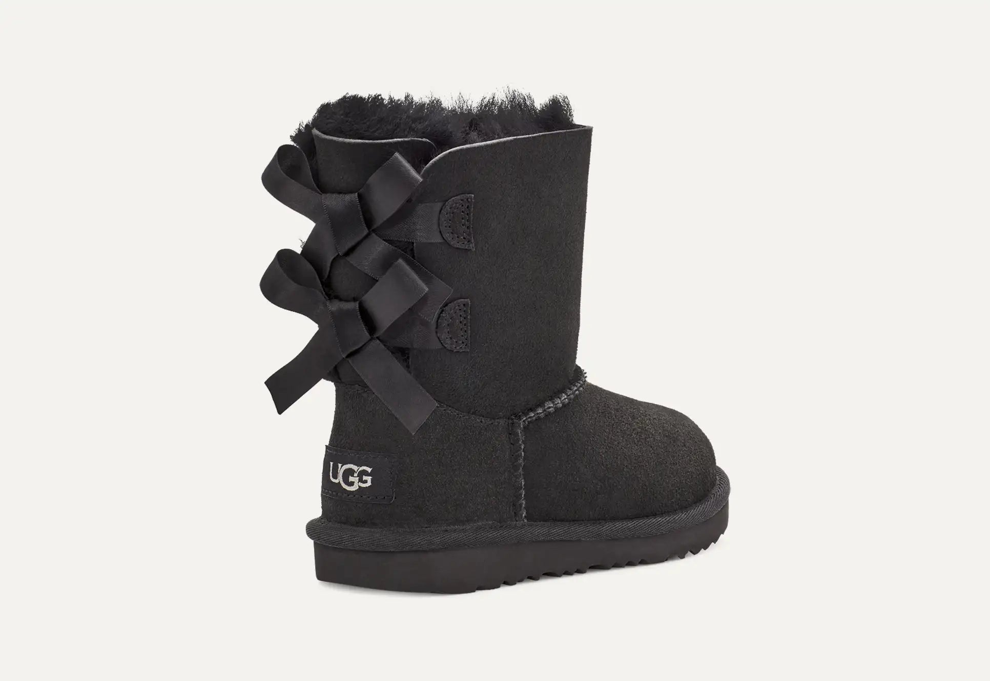 UGG KIDS BAYLE BOW NERO