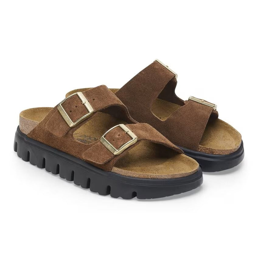 BIRKENSTOCK ARIZONA CHUNKY DARK TEA