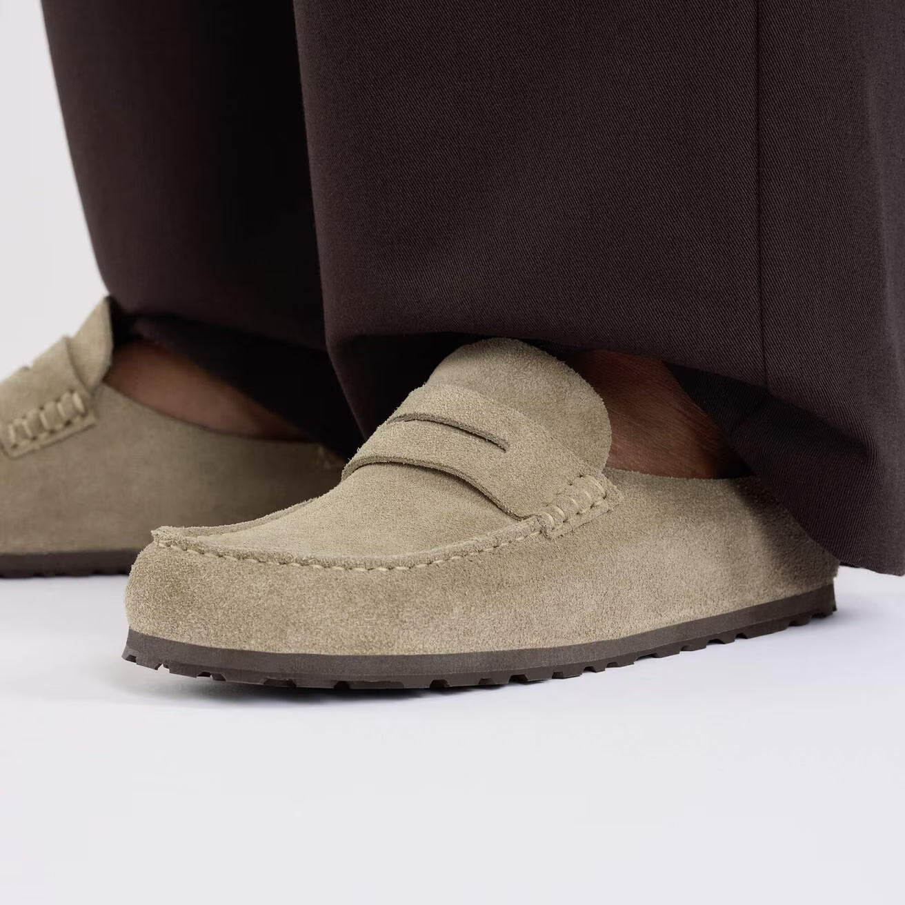 BIRKENSTOCK NAPLES WRAPPED TAUPE