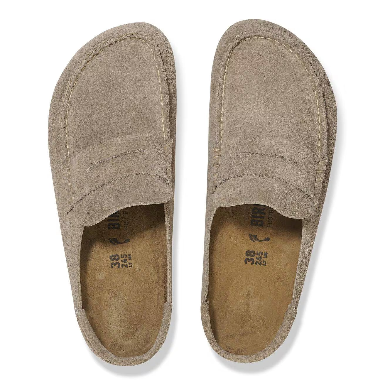 BIRKENSTOCK NAPLES WRAPPED TAUPE