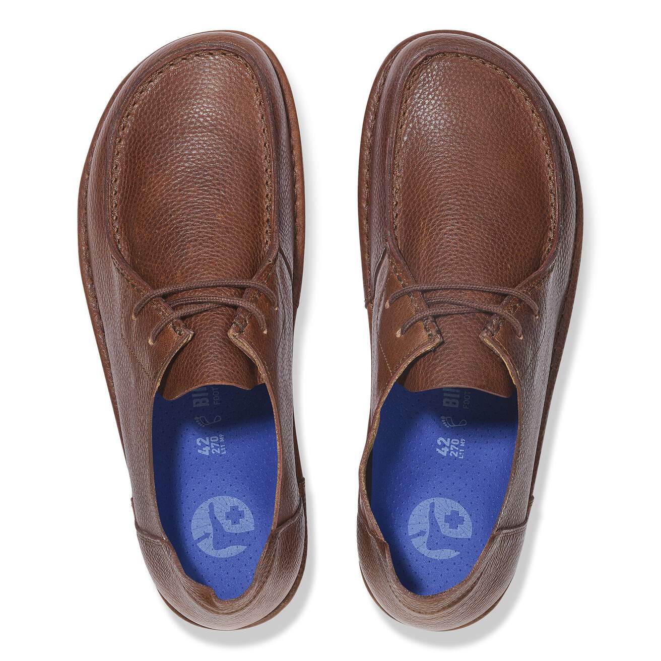 BIRKENSTOCK UTTI LACE ROAST NATURAL LEATHER