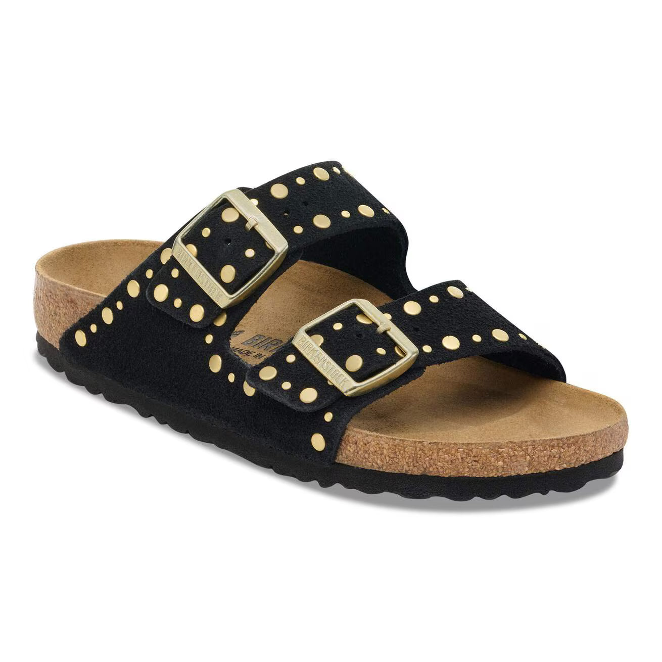 BIRKENSTOCK ARIZONA RIVET BLACK