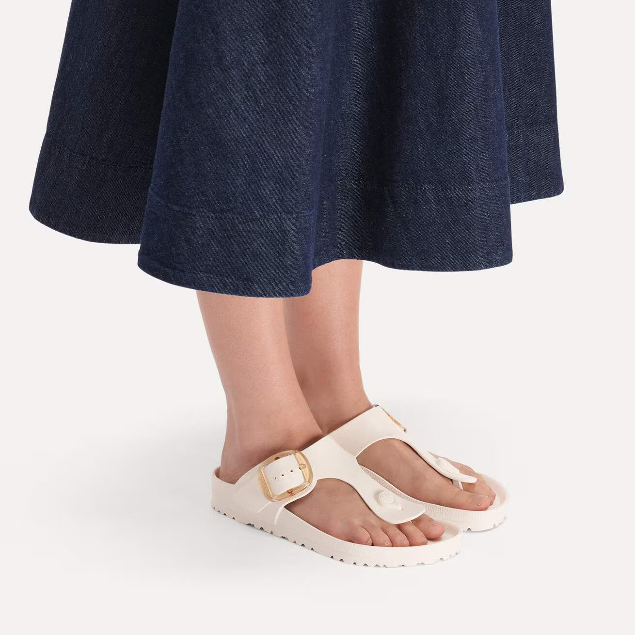 BIRKENSTOCK GIZEH BIG BUCKLE EVA EGGSHELL