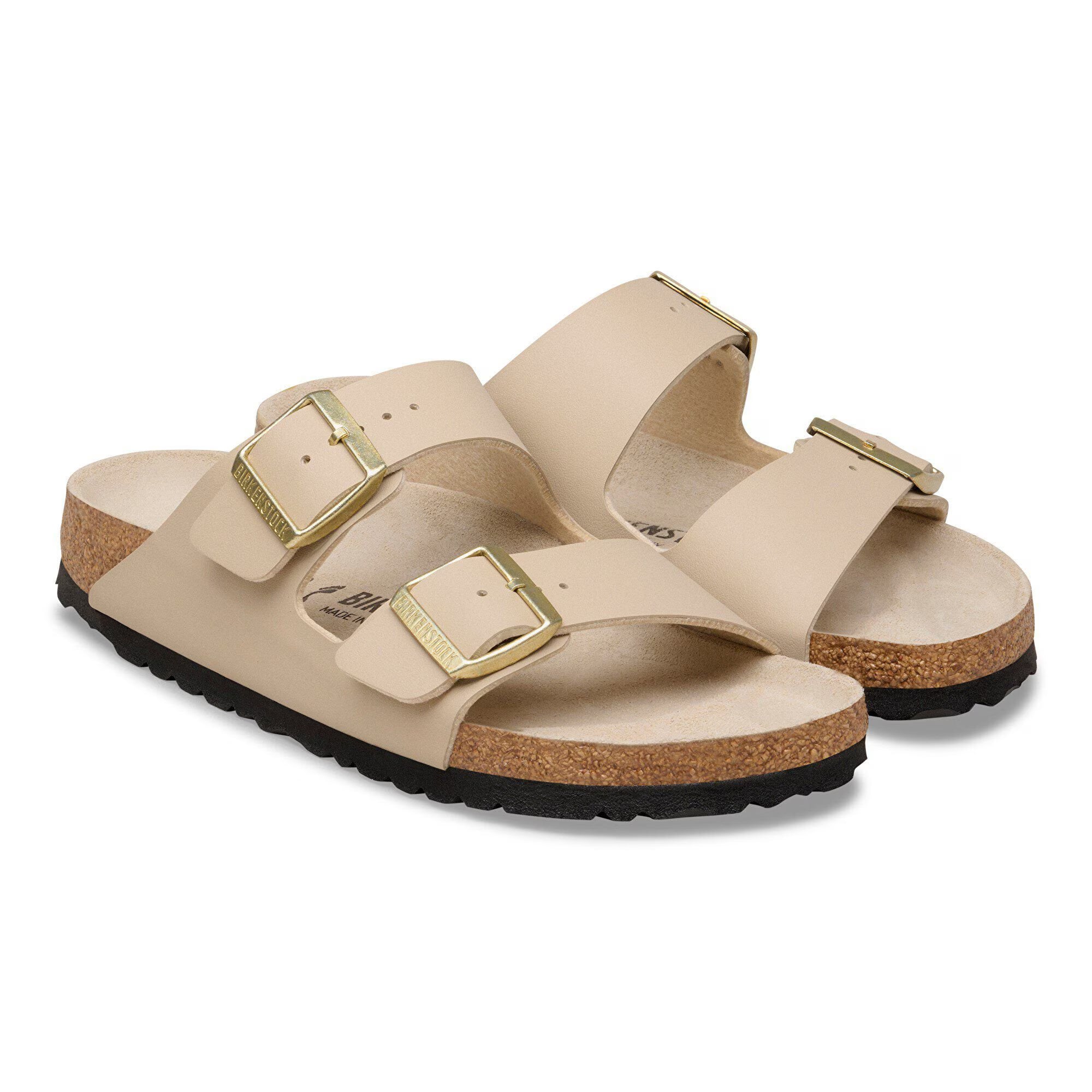 BIRKENSTOCK ARIZONA TRIPLES SANDCASTLE OYSTER