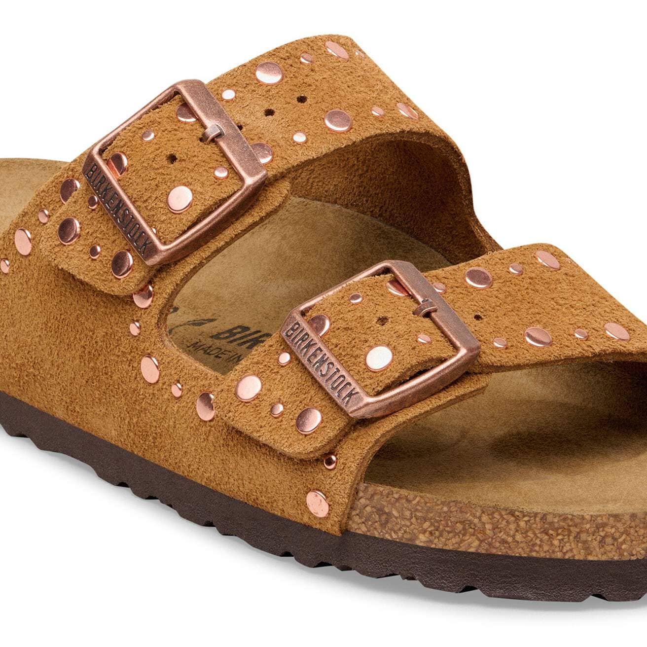 BIRKENSTOCK ARIZONA RIVET MINK