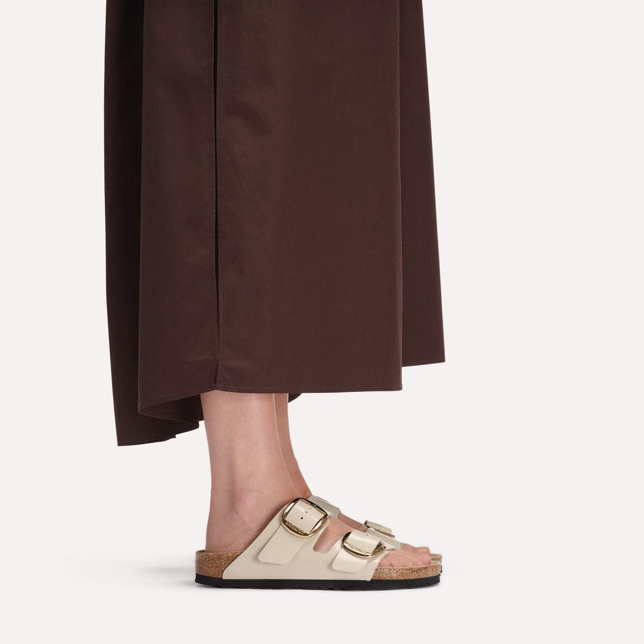 BIRKENSTOCK ARIZONA HEX BIG BUCKLE SHINE OYSTER