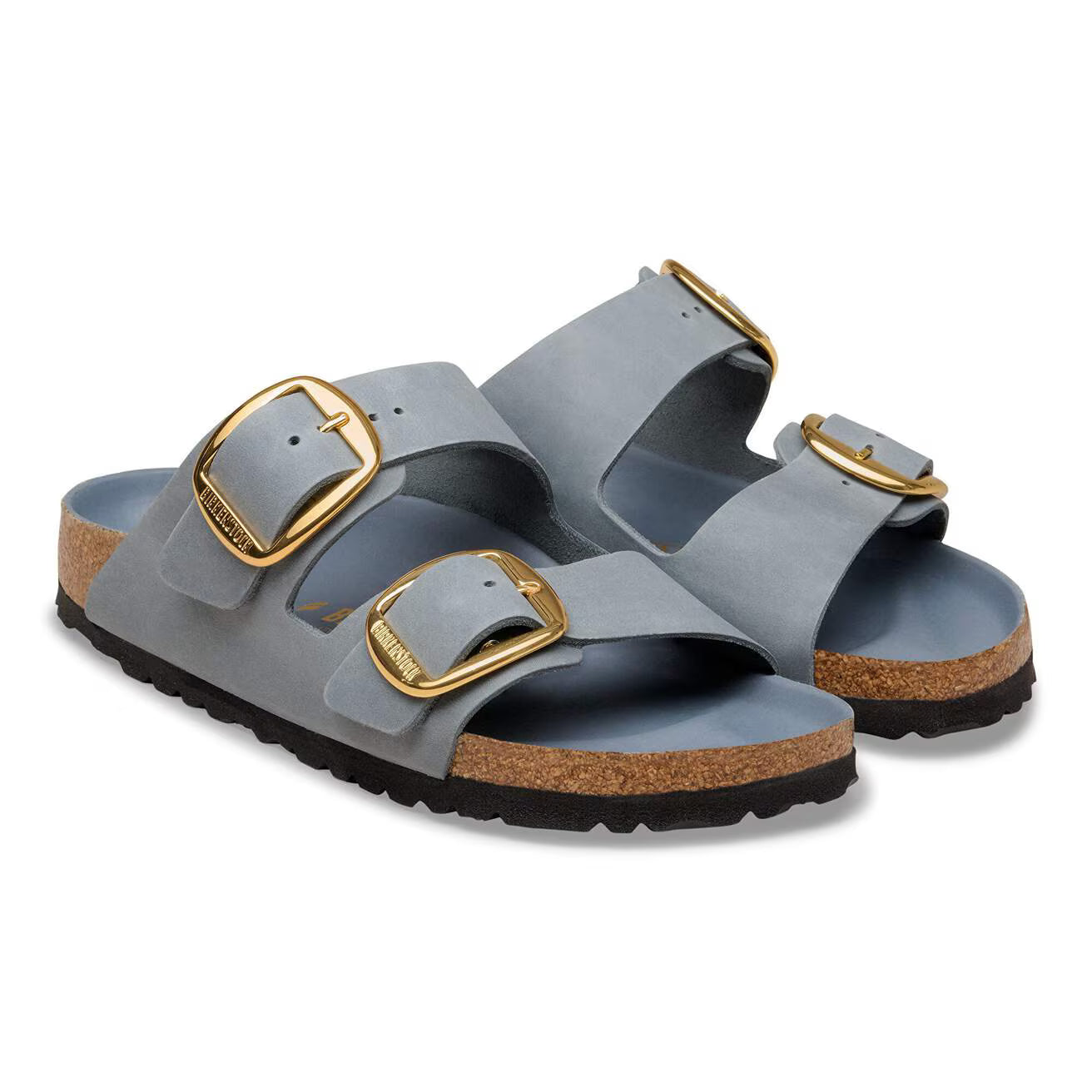 BIRKENSTOCK ARIZONA BIG BUCKLE HEX BASALT GRAY