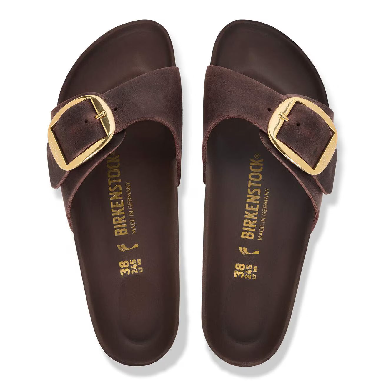 BIRKENSTOCK MADRID BIG BUCKLE HABANA OILED LEATHER