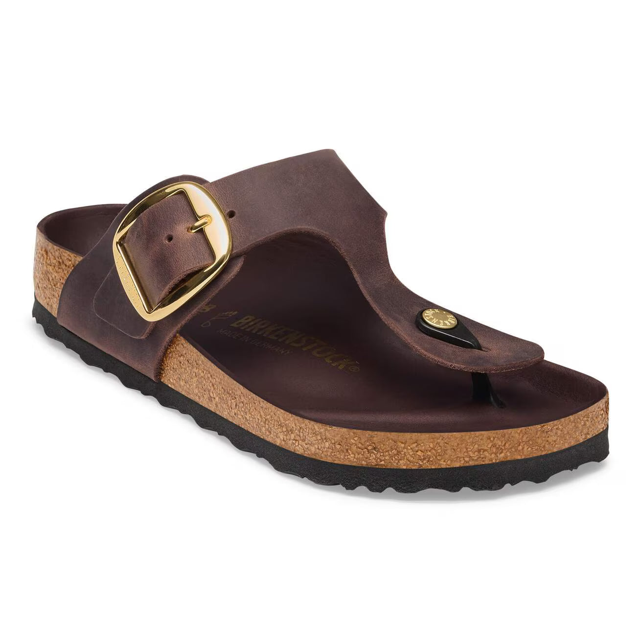BIRKENSTOCK GIZEH BIG BUCKLE HABANA OILED LEATHER