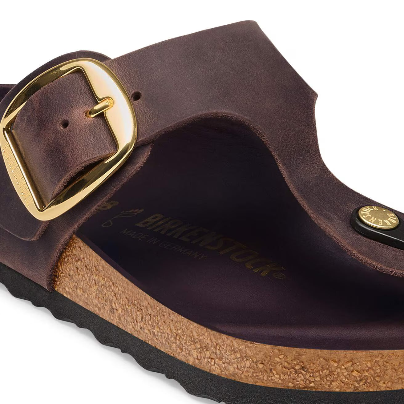 BIRKENSTOCK GIZEH BIG BUCKLE HABANA OILED LEATHER