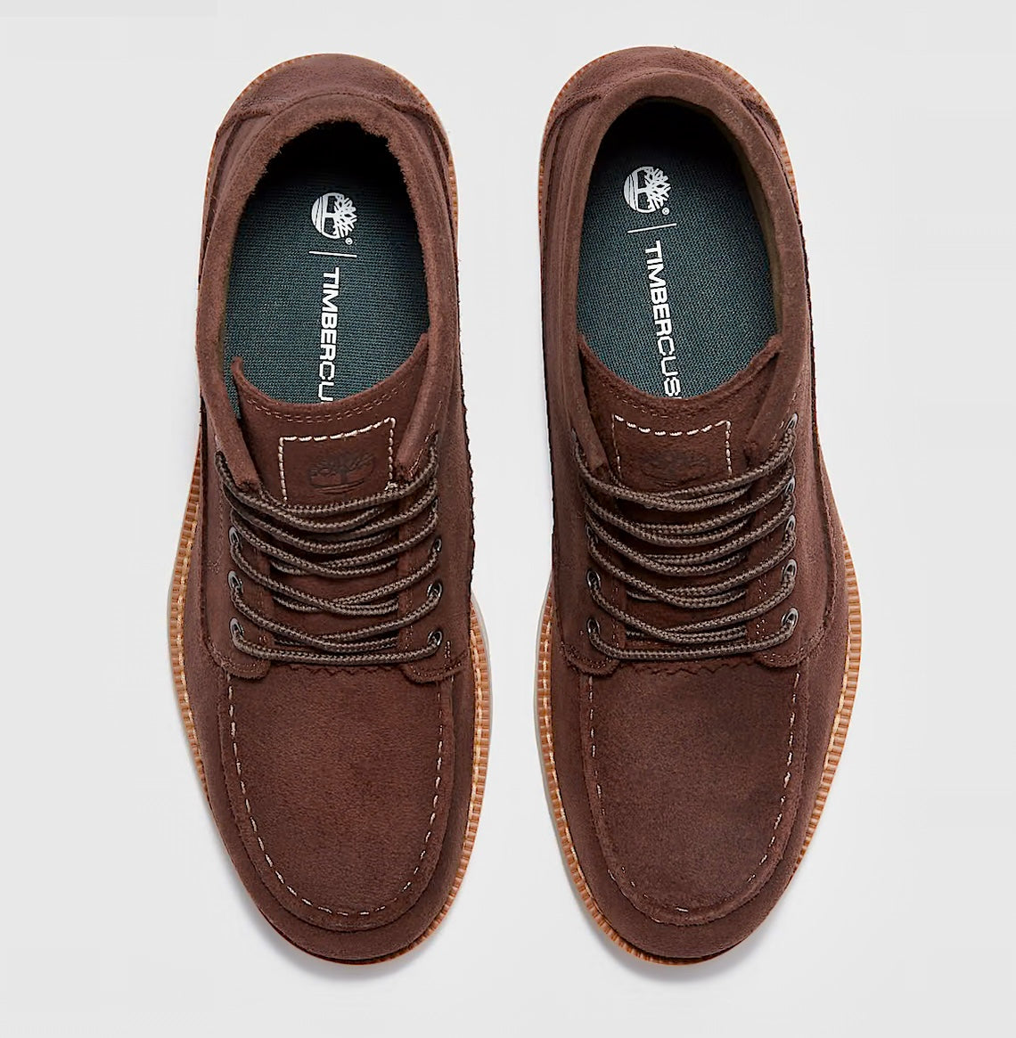 TIMBERLAND BRITTON MILLS MID LACE UP BOOT DARK BROWN SUEDE