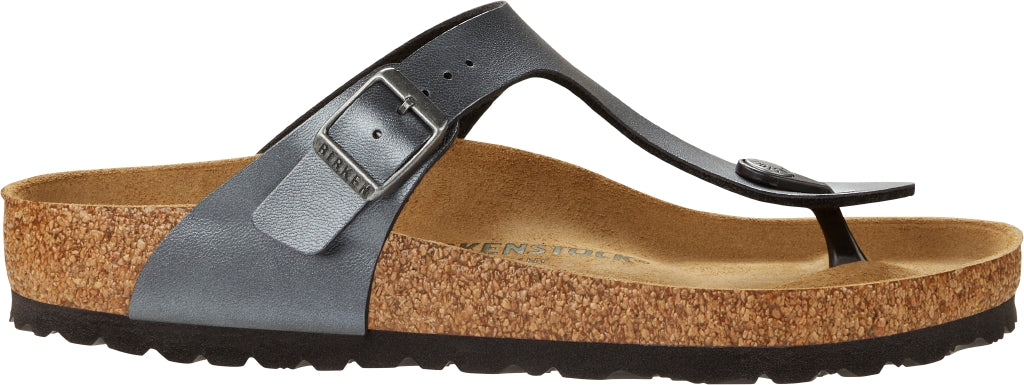 BIRKENSTOCK GIZEH METALLIC BLACK